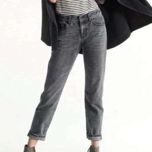 Cabi 100% Boyfriend Jean‎ Charcoal 4329 Women's Size 8 EUC